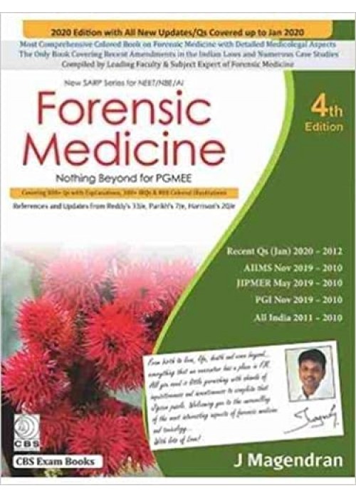 Forensic Medicine (Nothing Beyond for PGMEE ) - J Magendran